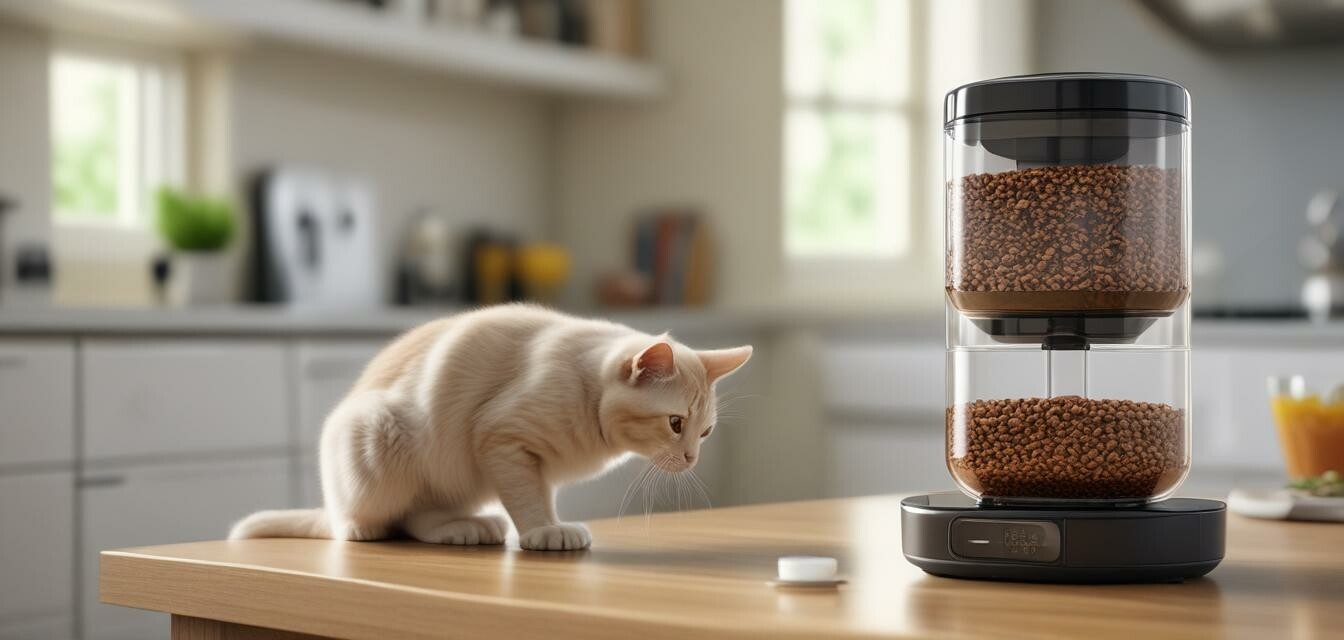Automated cat feeder