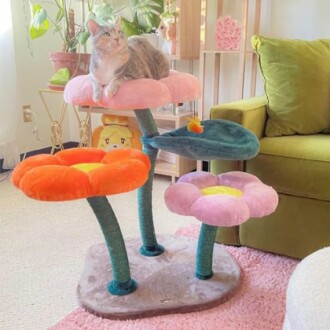 Happy & Polly Flower Cat Tree