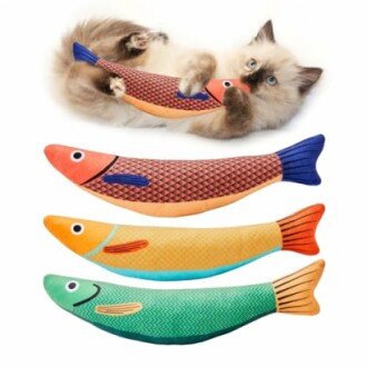 Potaroma Cat Toys Saury Fish
