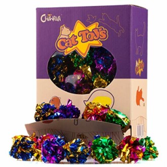 45PCS Mylar Balls Cat Toy