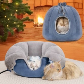 Rywell Heated Cat Bed