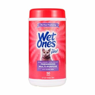 Wet Ones for Pets Cat Cleaning Wipes